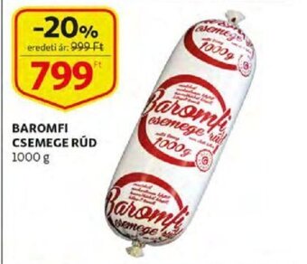 Auchan Baromfi csemege rúd 1000 g ajánlat