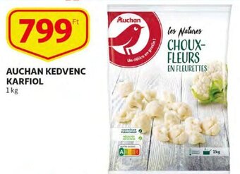 Auchan Auchan kedvenc karfiol 1 kg ajánlat