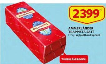Auchan Ammerländer Trappista sajt 1 kg ajánlat