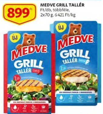 Medve grill tallér 2 x 70 g