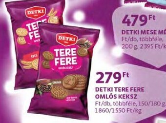 Auchan Detki tere fere omlós keksz 150 / 180 g ajánlat