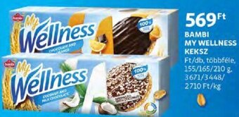 Bambi my wellness keksz 155 - 210 g