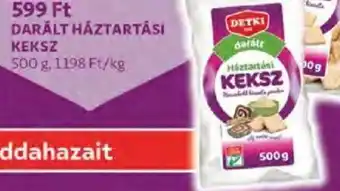 Auchan Detki darált háztartási keksz 500 g ajánlat
