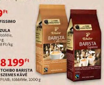 Auchan Tchibo barista szemes kávé 1000 g ajánlat