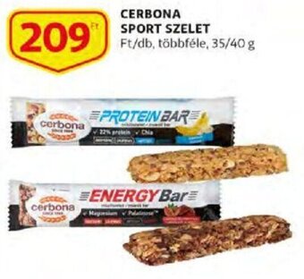 Auchan Cerbona sport szelet 35 / 40 g ajánlat