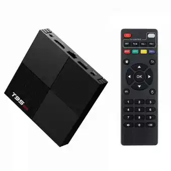 T95 mini android 9.0 smart wi-fi tv okosító box 4 gb ram, 64 gb rom, quad-core