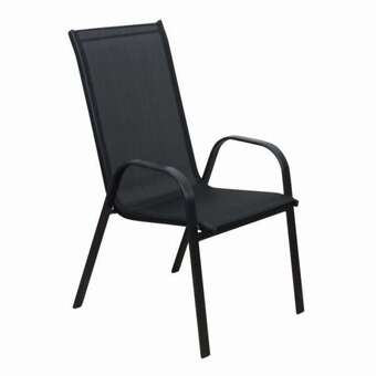 Modern kültéri szék, fekete - cigale - butopêa