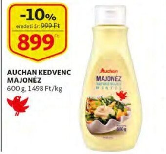 Auchan Auchan kedvenc majonéz 600 g ajánlat