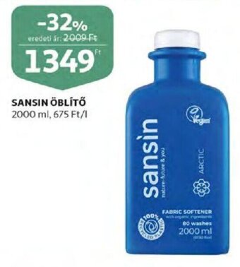Auchan Sansin öblítő 2000 ml ajánlat