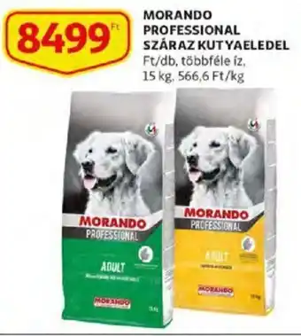 Auchan Morando Professional száraz kutyaeledel 15 kg ajánlat