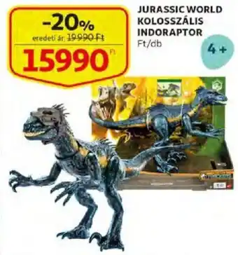 Jurassic world kolosszális indoraptor 1 db