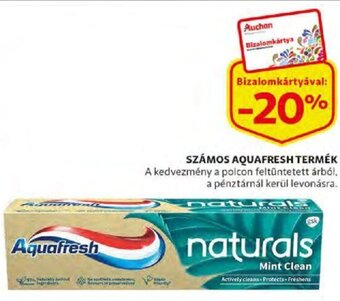 Auchan Számos Aquafresh termék ajánlat