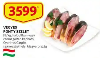 Auchan Vegyes ponty szelet 1 kg ajánlat