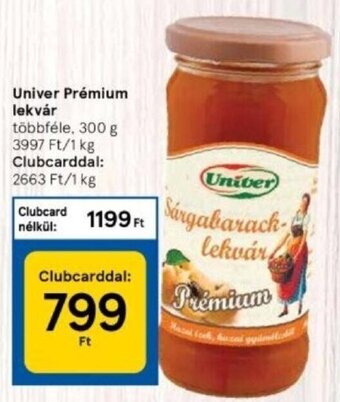 Tesco Univer Prémium lekvár 300 g ajánlat