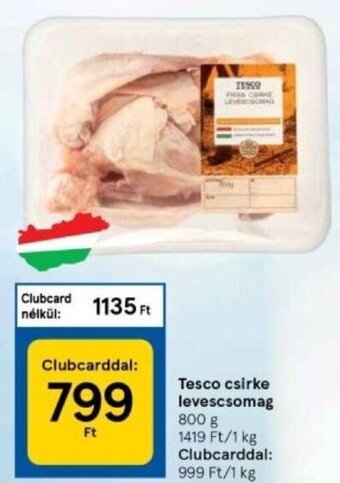 Tesco Tesco csirke levescsomag 800 g ajánlat