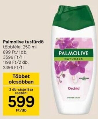 Tesco Palmolive tusfürdő 250 ml ajánlat