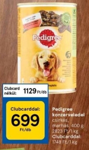 Tesco Pedigree konzerveledel 400 g ajánlat