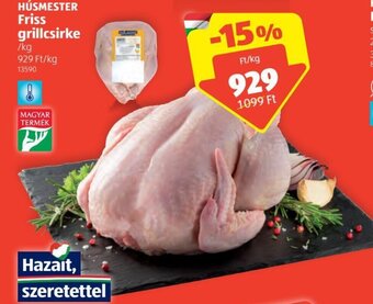 ALDI Húsmester friss grillcsirke 1 kg ajánlat