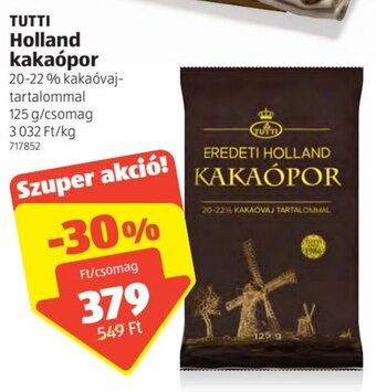 ALDI Tutti holland kakaópor 125 g ajánlat