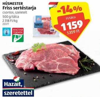 ALDI Húsmester friss sertéstarja 500 g ajánlat