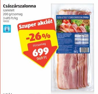 ALDI Császárszalonna 200 g ajánlat