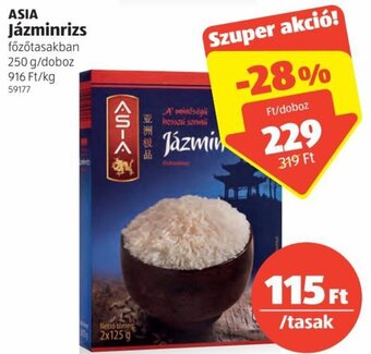 ALDI Asia jázminrizs 250 g ajánlat