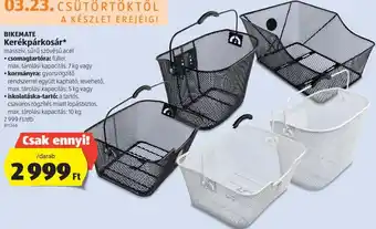 ALDI Bikemate kerékpárkosár 1 db ajánlat