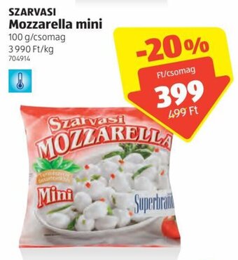 Szarvasi mozzarella mini 100 g