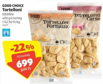 ALDI Good Choice tortelloni 400 g ajánlat