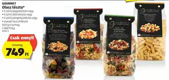 ALDI Gourmet olasz tészta 500 g ajánlat