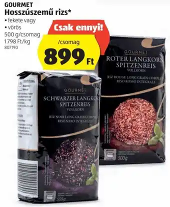 Gourmet hosszúszemű rizs 500 g
