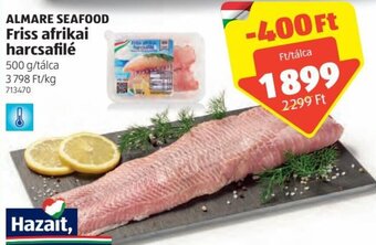 ALDI Almare Seafood friss afrikai harcsafilé 500 g ajánlat