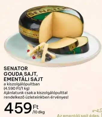 Senator gouda sajt ementáli sajt 10 dkg