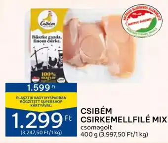 Spar Csibém csirkemellfilé mix 400 g ajánlat