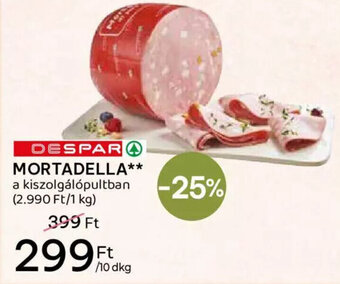 Spar Spar mortadella 10 dkg ajánlat