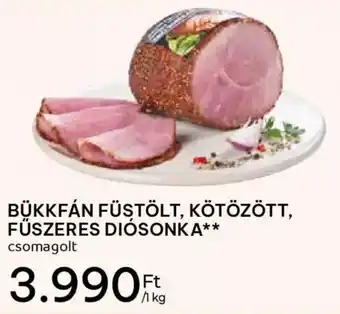 Spar Bükkfán füstölt, kötözött, fűszeres diósonka 1 kg ajánlat