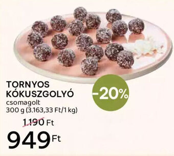 Spar Tornyos kókuszgolyó 300 g ajánlat