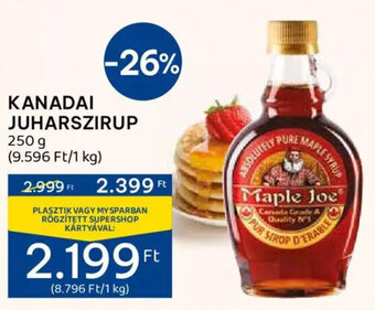 Kanadai juharszirup 250 g