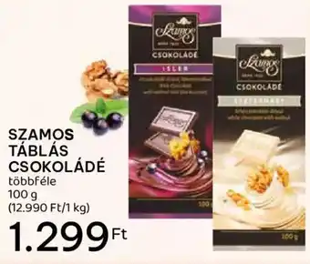 Spar Szamos tábéás csokoládé 100 g ajánlat