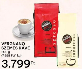 Spar Vergnano szemes kávé 500 g ajánlat