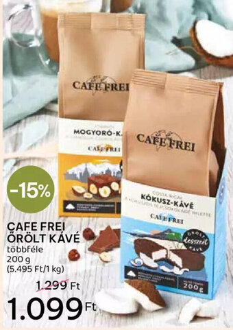 Spar Cafe Frei őrölt kávé 200 g ajánlat