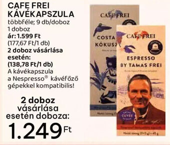 Spar Cafe Frei kávékapszula 9 db ajánlat