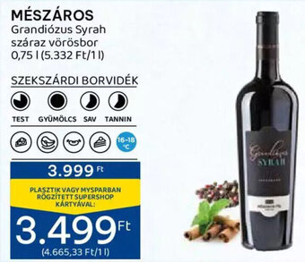 Spar Mészáros 0,75 l ajánlat