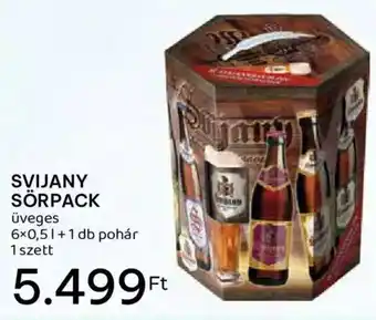 Svijany sörpack 6 x 0,5 l