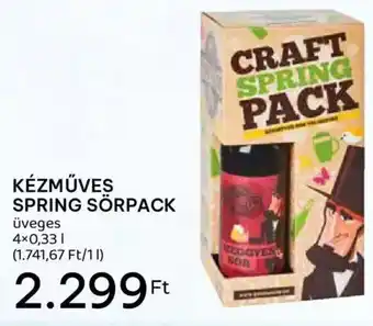 Kézműves spring sörpack 4 x 0,33 l