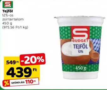 Spar Spar tejföl 450 g ajánlat