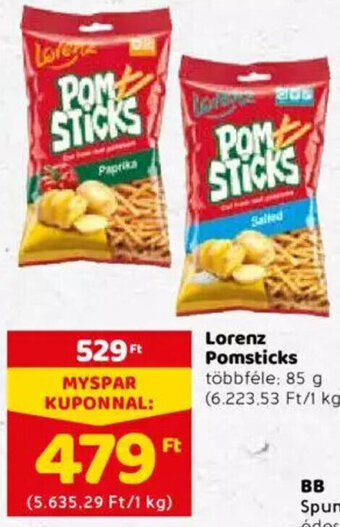 Lorenz pomsticks 85 g
