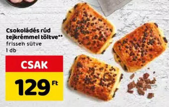 Spar Csokoládés rúd tejkrémmel töltve 1 db ajánlat