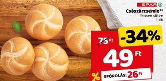 Spar Spar császárzsemle 1 db ajánlat