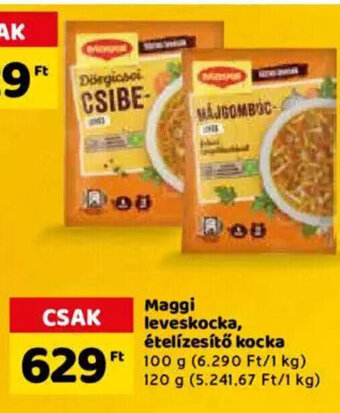 Maggi leveskocka ételízesítő kocka 100 / 120 g